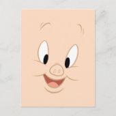 Porky Pig Smiling Face Briefkaart (Voorkant)