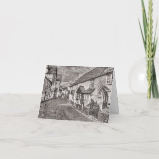 Porlock High Street  Kaart (Voorkant)