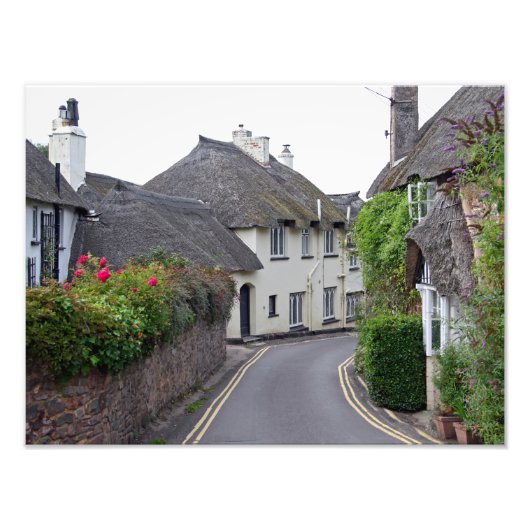 Porlock, Somerset Foto Afdruk (Voorkant)