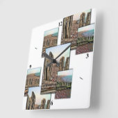 Porlock Triptych Vierkante Klok (Hoek)