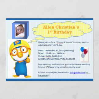 Pororo Birthday Kaart
