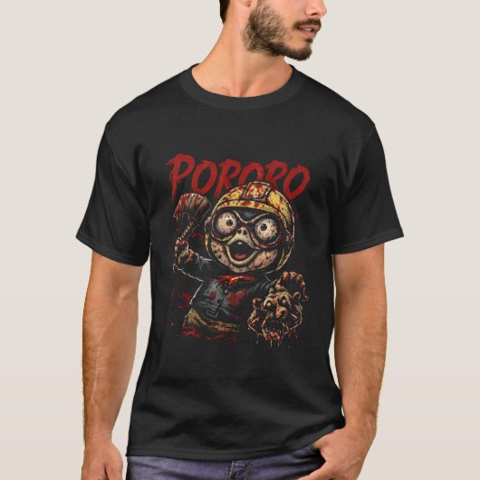PORORO – Ice Arena Fatal Fighter T-shirt (Voorkant)