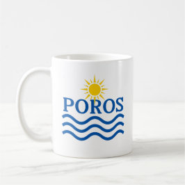 POROS Griekenland, Zonnegolven Koffiemok