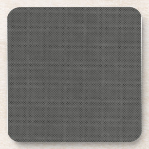 Porous Dark Metal Bier Onderzetter