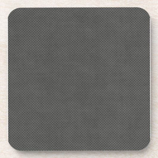 Porous Dark Metal Bier Onderzetter (Voorkant)