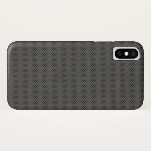 Porous Dark Metal Micro Pattern Case-Mate iPhone Case (Achterkant (horizontaal))