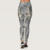 Porous Stone | Patroon in contanten | Leggings (Achterkant)