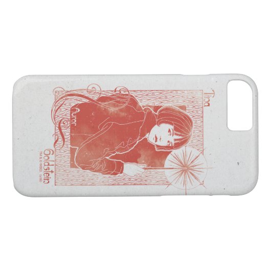 PORPENTINA GOLDSTEIN™ Illustratie Case-Mate iPhone Case (Achterkant (Horizontaal))