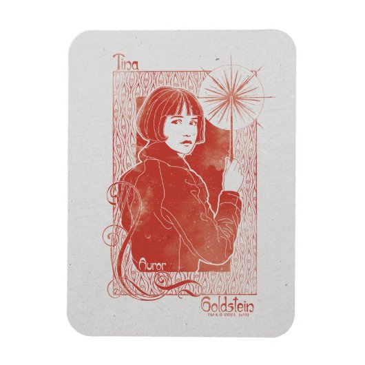 PORPENTINA GOLDSTEIN™ Illustratie Magneet (Verticaal)