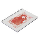 PORPENTINA GOLDSTEIN™ Illustratie Notitieboek (Linkerzijde)