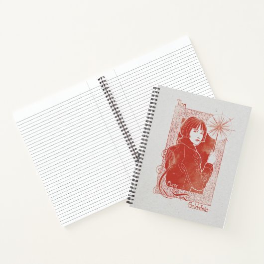 PORPENTINA GOLDSTEIN™ Illustratie Notitieboek (Binnen)