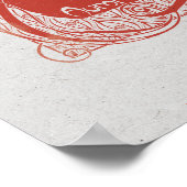 PORPENTINA GOLDSTEIN™ Illustratie Poster (Hoek)