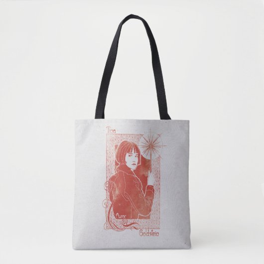 PORPENTINA GOLDSTEIN™ Illustratie Tote Bag (Voorkant)