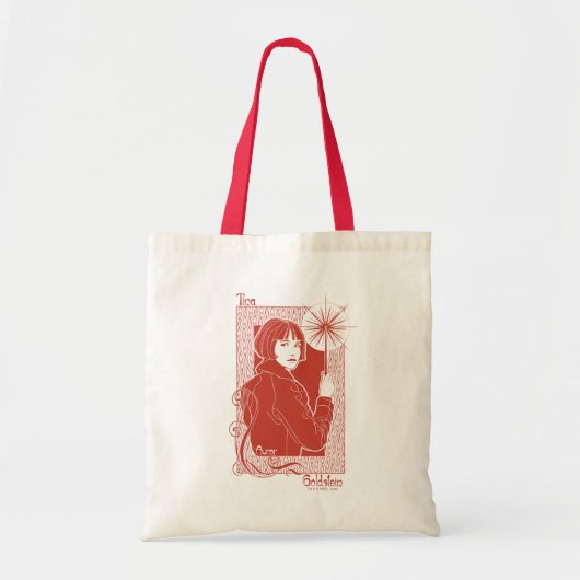 PORPENTINA GOLDSTEIN™ Illustratie Tote Bag (Voorkant)