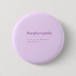 Porphyrophile: Lavendel Button voor Paarse liefheb