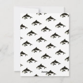 Porpoise Valentijn Holiday Kaart (Achterkant)