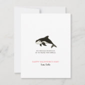Porpoise Valentijn Holiday Kaart (Voorkant)