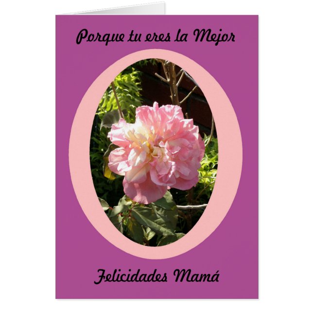 Porque eres la mejor felicidades mejor (Voorkant)