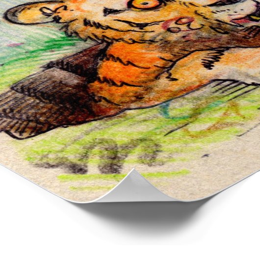 @porridgebrain irkafirka print (Hoek)