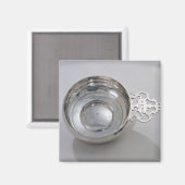 Porringer, 1760 magneet (Voorkant / Achterkant)