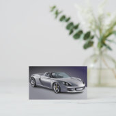 Porsachtig Visitekaartje Contactkaartje (Staand voorkant)