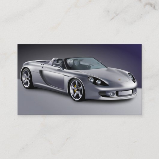 Porsachtig Visitekaartje Contactkaartje (Voorkant)