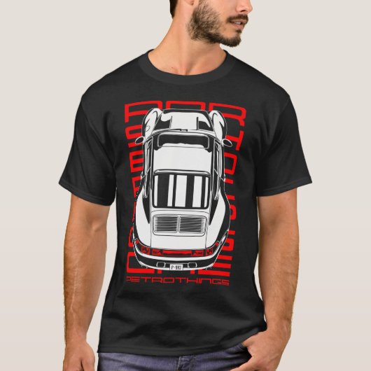 Porscha 911 Carrera T-shirt (Voorkant)