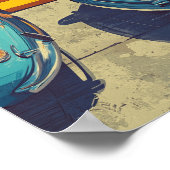 Porsche 356 poster (Hoek)