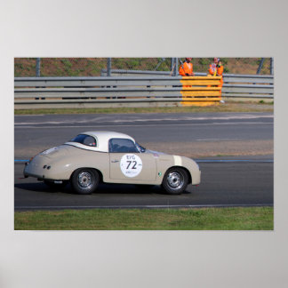 Porsche 356 Speedster Le Mans Classic Poster