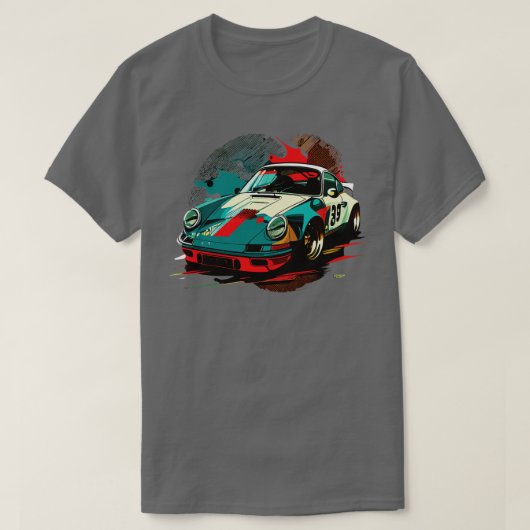 Porsche 911 16 t-shirt (Design voorkant)