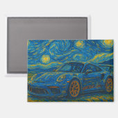 Porsche 911 GT3 RS Magneet (Voorkant / Achterkant)