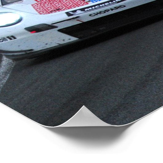 Porsche 911 RSR no93 24 uur van Le Mans 2019 Poster (Hoek)