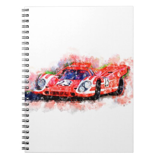Porsche 917 Salzburg Notitieboek (Voorkant)