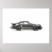Porsche 930 Turbo Print 12 x 16 (Voorkant)