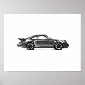 Porsche 930 Turbo Print 12 x 16
