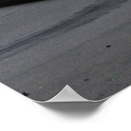 Porsche 963 no5 24 uur van Le Mans 2023 Poster (Hoek)