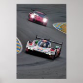 Porsche 963 no5 24 uur van Le Mans 2023 Poster (Voorkant)