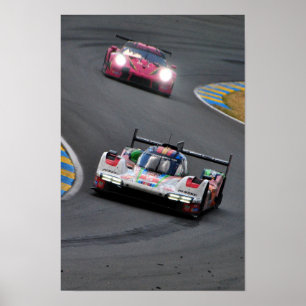 Porsche 963 no5 24 uur van Le Mans 2023 Poster
