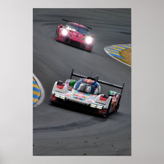 Porsche 963 no5 24 uur van Le Mans 2023 Poster (Voorkant)