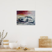 Porsche, art poster (Keuken)