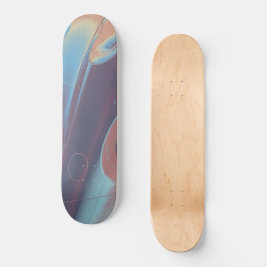 Porsche Boxster 1 Persoonlijk Skateboard (Voorkant)