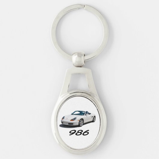 Porsche Boxster 986 keychain (Voorkant)