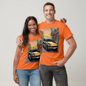 Porsche Cayenne Mannen basic T-shirt (Unisex)