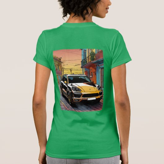 Porsche Cayenne T-shirt (Achterkant)