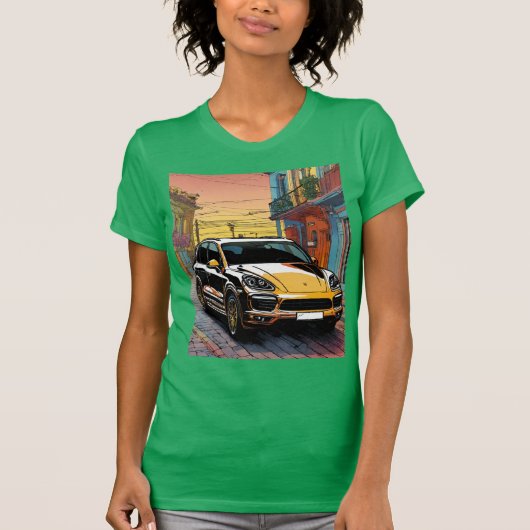 Porsche Cayenne T-shirt (Voorkant)