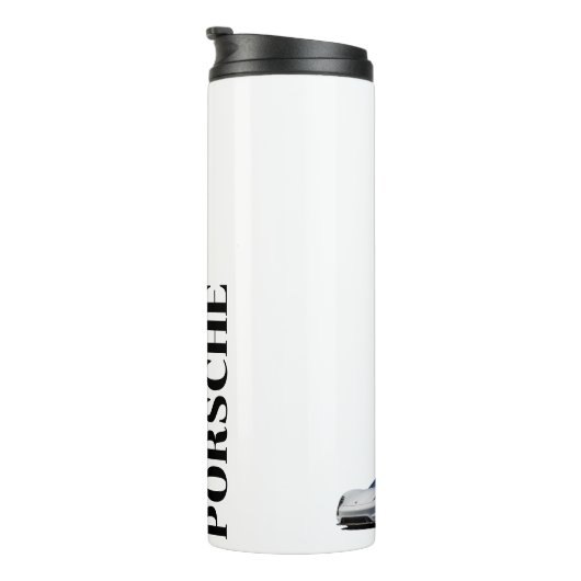 PORSCHE-FLES THERMOSBEKER (Geroteerd rechts)