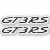 Porsche gt3rs sticker (Voorkant)