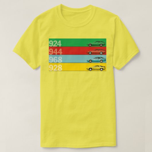 Porsche Transaxles T-shirt (Design voorkant)