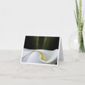 Porselein Calla Note Kaart (Voorkant)
