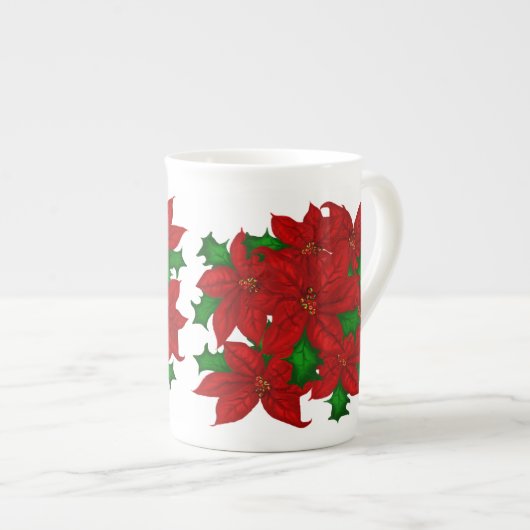 Porselein Chinees Kerstmoker Kop (Voorkant rechts)